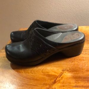 Dansko leather mules